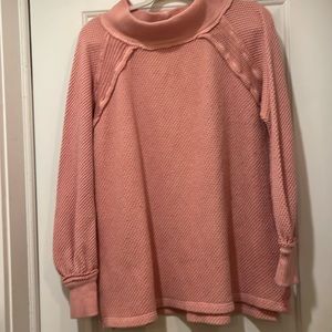 Free People Long Sleeve Woven Tunic
